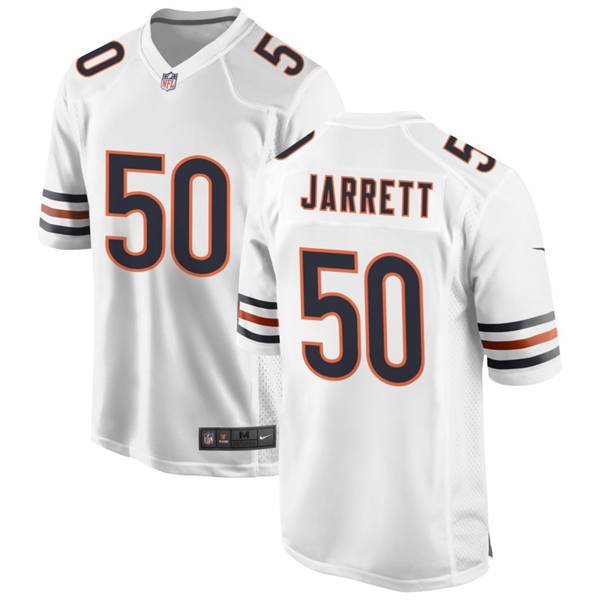 Mens Chicago Bears #50 Grady Jarrett Nike White Vapor Untouchable Limited Jersey