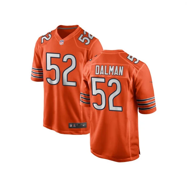 Mens Chicago Bears #52 Drew Dalman Nike Orange Alternate F.U.S.E. Limited Jersey
