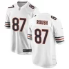 Mens Chicago Bears #87 Sam Roush Nike White Vapor F.U.S.E. Limited Jersey