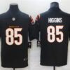 Men's Cincinnati Bengals #85 Tee Higgins 2021 Nike Black Vapor Limited Jersey