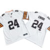 Men's Cleveland Browns #24 Nick Chubb Nike White 2023 F.U.S.E. Vapor Limited Jersey