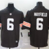 Men's Cleveland Browns #6 Baker Mayfield Nike Brown Legend Player Jersey