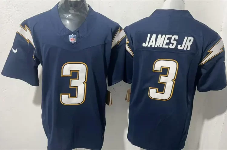 Mens Los Angeles Chargers #3 Derwin James Jr. Nike Navy Alternate Super Chargers Vapor F.U.S.E. Limited Jersey