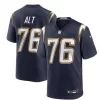 Men's Los Angeles Chargers #76 Joe Alt Nike Navy Alternate Super Chargers Vapor F.U.S.E. Limited Jersey