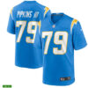 Mens Los Angeles Chargers #79 Trey Pipkins III Nike Powder Blue Vapor Limited Jersey