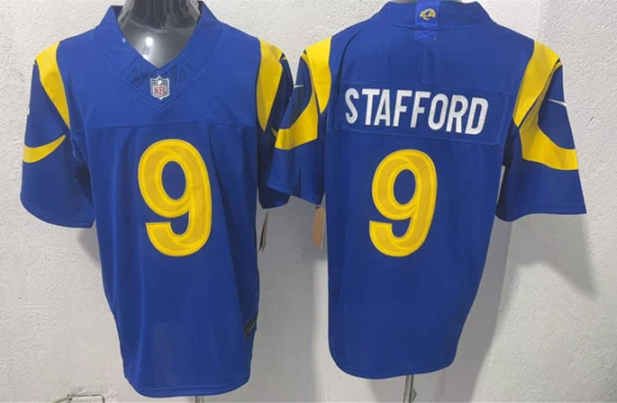 Men's Los Angeles Rams #9 Matthew Stafford Nike 2026 Royal Vapor F.U.S.E. Limited Jersey