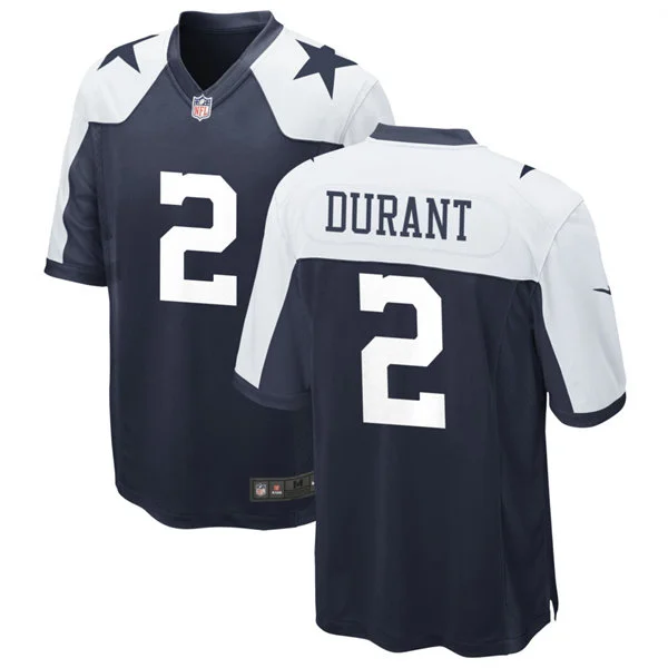 Mens Dallas Cowboys #2 Cobie Durant Nike Navy Alternate Vapor F.U.S.E. Limited Jersey