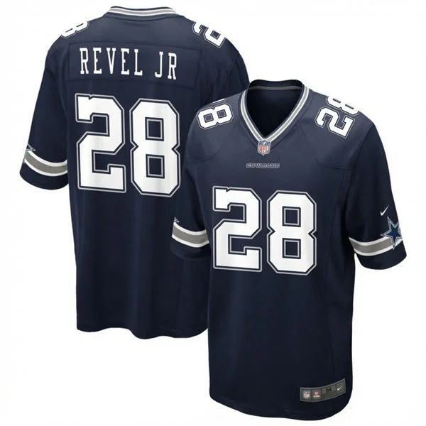 Mens Dallas Cowboys #28 Shavon Revel Jr. Nike Navy Vapor F.U.S.E. Limited Jersey