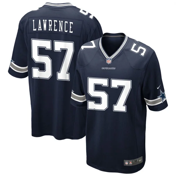 Mens Dallas Cowboys #57 Malachi Lawrence Nike Navy Vapor F.U.S.E. Limited Jersey