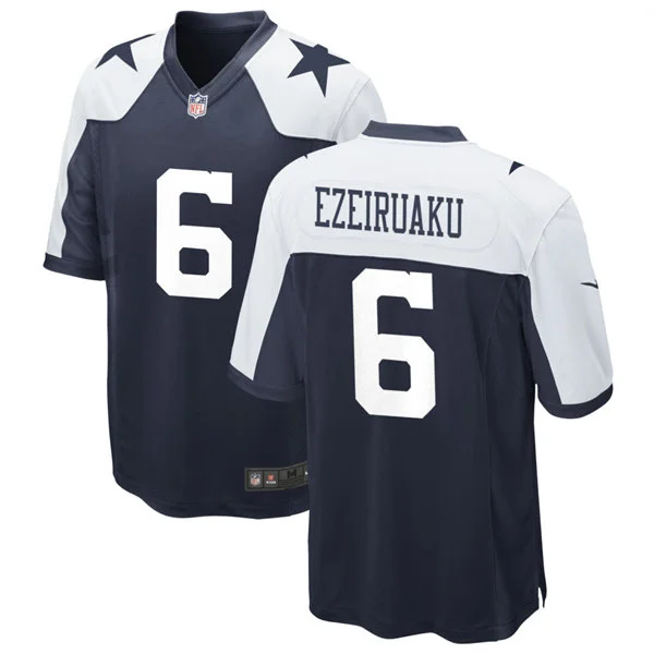 Mens Dallas Cowboys #6 Donovan Ezeiruaku Nike Navy Alternate Vapor F.U.S.E. Limited Jersey