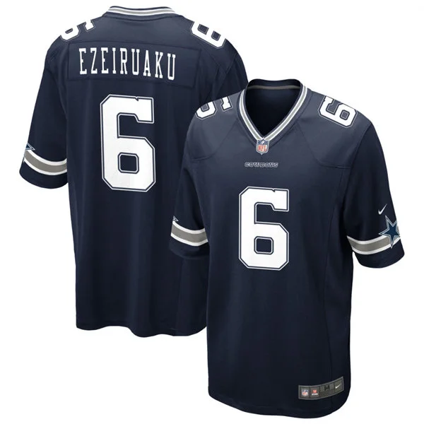 Mens Dallas Cowboys #6 Donovan Ezeiruaku Nike Navy Vapor F.U.S.E. Limited Jersey