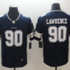 Men's Dallas Cowboys #90 Demarcus Lawrence Nike Navy Team Color Untouchable Limited Jersey