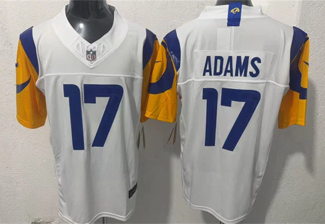 Mens Los Angeles Rams #17 Davante Adams Nike 2026 White Vapor F.U.S.E. Limited Jersey