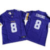 Men's Minnesota Vikings #8 Kirk Cousins Nike Purple 2023 F.U.S.E. Vapor Limited Jersey