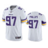 Men's Minnesota Vikings #97 Harrison Phillips Nike White Vapor Untouchable Limited Player Jersey