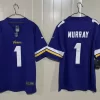 Men's Minnesota Vikings #1 Kyler Murray Nike Purple F.U.S.E. Vapor Limited Jersey