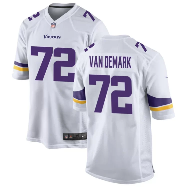 Men's Minnesota Vikings #72 Ryan Van Demark Nike White F.U.S.E. Vapor Limited Jersey