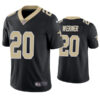 Mens New Orleans Saints #20 Pete Werner Nike Black Vapor Untouchable Limited Jersey