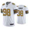 Mens New Orleans Saints #98 Payton Turner Nike White Color Rush Legend Player Jersey