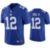 Mens New York Giants #12 John Ross III Nike Royal Team Color Vapor Untouchable Limited Jersey