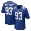 Men's New York Giants #93 Rakeem Nunez-Roches Nike Royal Team Color Vapor Untouchable Limited Jersey