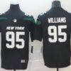 Men's New York Jets #95 Quinnen Williams Black Nike NFL Vapor Limited Jersey