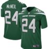 Mens New York Jets Retired Player #24 Freeman McNeil Nike Gotham Green Vapor Limited Jersey