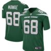 Mens New York Jets Retired Player #68 Kein Mawae Nike Gotham Green Vapor Limited Jersey