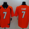 Men's Denver Broncos Retired Player #7 John Elway Orange Nike NFL Vapor Untouchable Limited Jersey