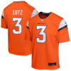Mens Denver Broncos #3 Wil Lutz Nike Orange Vapor F.U.S.E. Limited Jersey