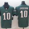 Men's Philadelphia Eagles #10 DeSean Jackson Nike Green NFL Vapor Limited Jersey