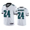 Mens Philadelphia Eagles #24 James Bradberry Nike White Vapor Limited Player Jersey