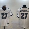 Mens Philadelphia Eagles #27 Quinyon Mitchell Nike White Vapor Limited Player Jersey