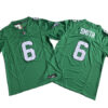 Mens Philadelphia Eagles #6 DeVonta Smith 2023 Kelly Green 1996 Retro Nike Vapor F.U.S.E. Limited Jersey
