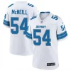 Mens Detroit Lions #54 Alim McNeill Nike White Vapor F.U.S.E. Limited Jersey