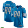 Mens Detroit Lions Retired Player #84 Herman Moore Nike Blue Vapor Untouchable Limited Jersey