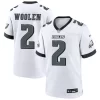 Mens Philadelphia Eagles #2 Tariq Woolen Nike White F.U.S.E. Vapor Limited Jersey