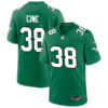 Mens Philadelphia Eagles #38 Lewis Cine Nike Kelly Green Retro F.U.S.E. Vapor Limited Jersey