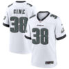 Mens Philadelphia Eagles #38 Lewis Cine Nike White F.U.S.E. Vapor Limited Jersey