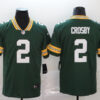 Men's Green Bay Packers #2 Mason Crosby Player Nike Green Game Football Jersey