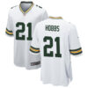 Mens Green Bay Packers #21 Nate Hobbs Nike White F.U.S.E. Vapor Limited Jersey