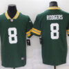 Mens Green Bay Packers #8 Amari Rodgers Nike Green Vapor Limited Jersey