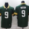 Mens Green Bay Packers #9 Christian Watson Green Vapor Limited Player Jersey