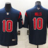 Mens Houston Texans #10 Davis Mills Nike Navy Color Rush Legend Jersey