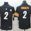 Men's  Pittsburgh Steelers #2 Mason Rudolph Nike Black Player Game Football Jersey