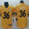 Men's  Pittsburgh Steelers #36 Jerome Bettis Nike Gold Inverted Legend Jersey
