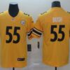 Men's  Pittsburgh Steelers #55 Devin Bush Jr. Nike Gold Inverted Legend Jersey