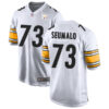 Men's Pittsburgh Steelers #73 Isaac Seumalo Nike White Vapor F.U.S.E. Limited Jersey