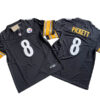 Men's Pittsburgh Steelers #8 Kenny Pickett Nike Black 2023  F.U.S.E. Vapor Limited Jersey