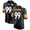 Men's Pittsburgh Steelers #99 Derrick Harmon Nike Black Vapor F.U.S.E. Limited Jersey